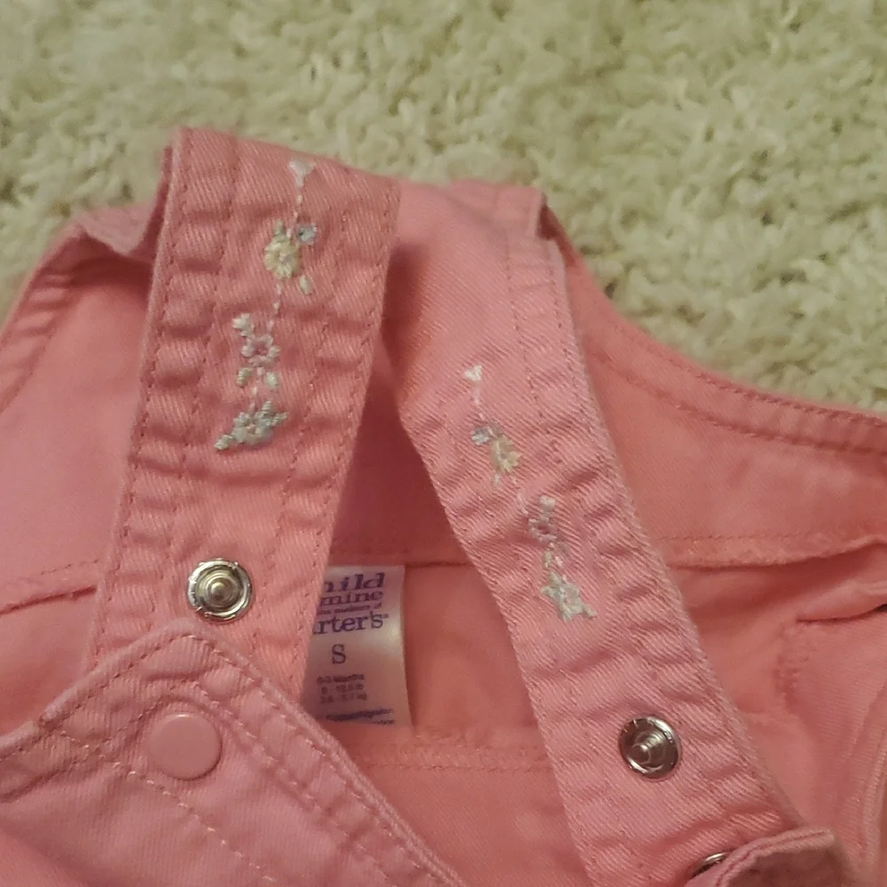 5 For‎ 25$ Child Of Mine Pink Baby Dress Size Small 0-3 Months